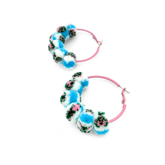 pom'd painted hoops in vista