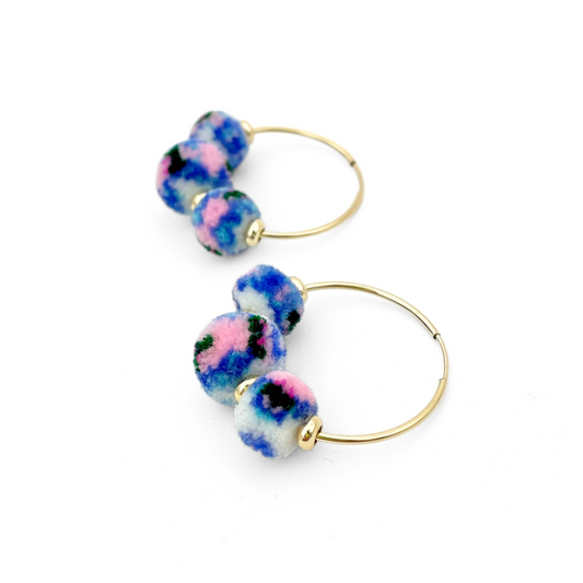 pom'd gold hoops in sèvres