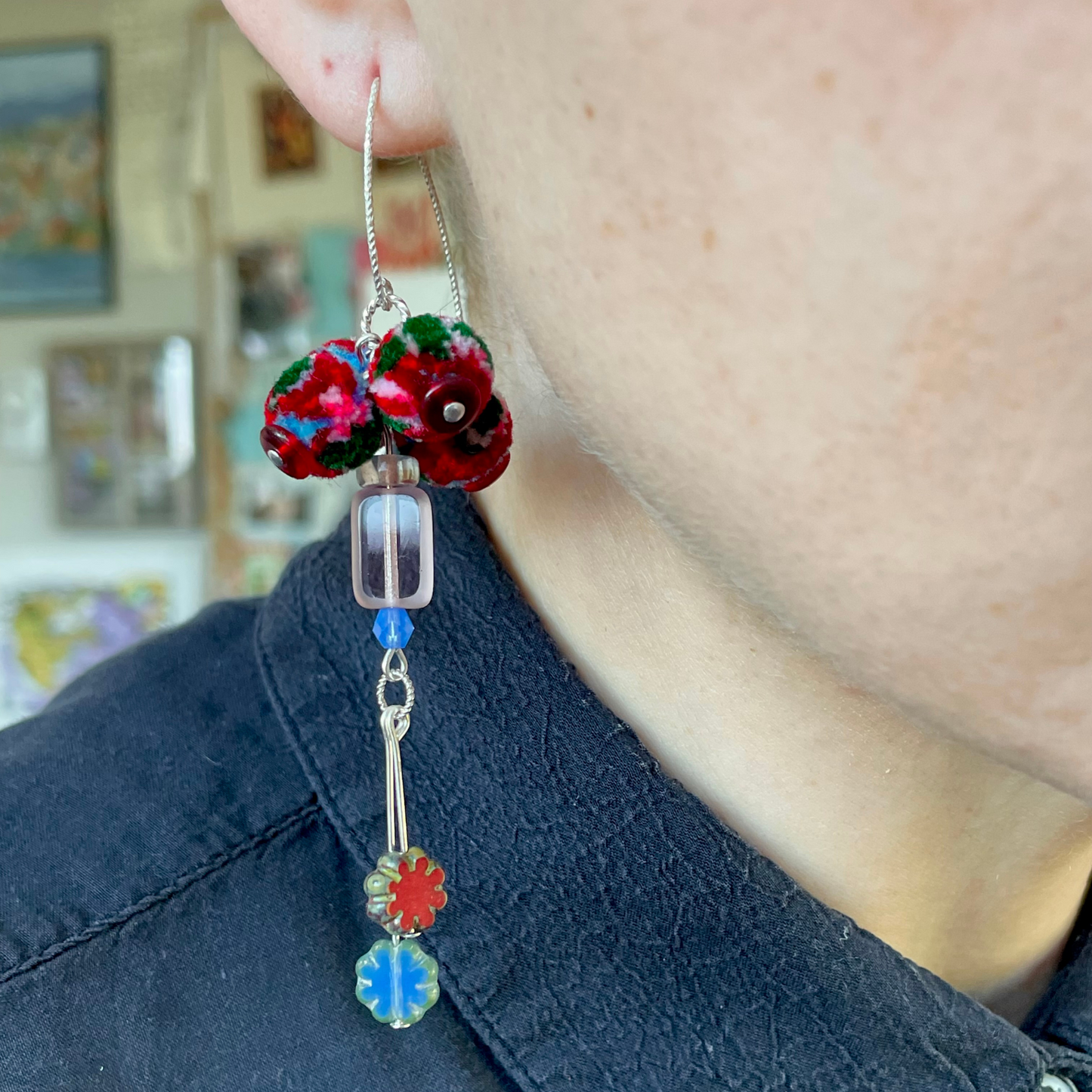 charm'd tiers in garnet