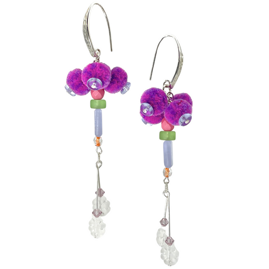 charm'd tiers in mauve