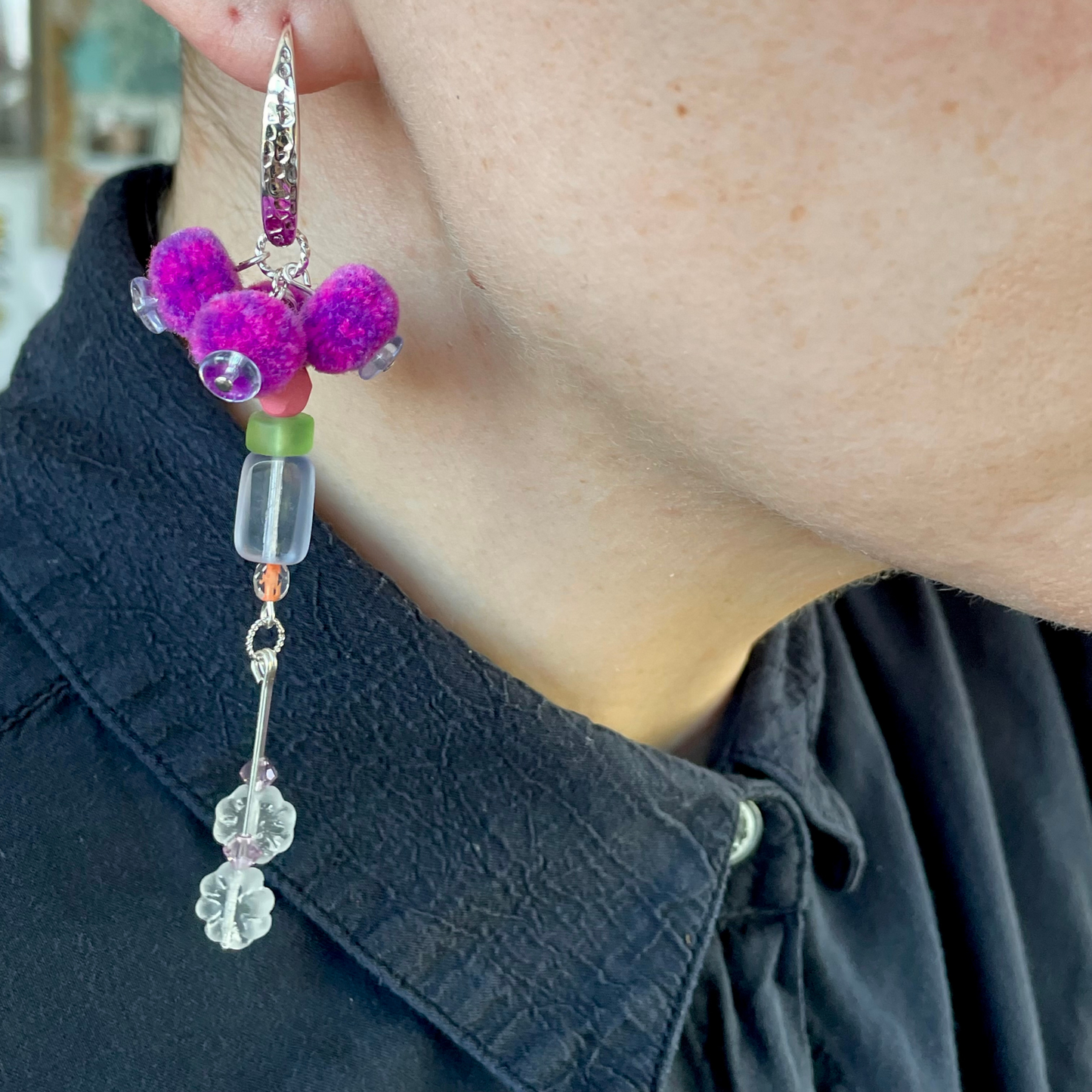 charm'd tiers in mauve