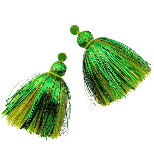 statement tassel earrings