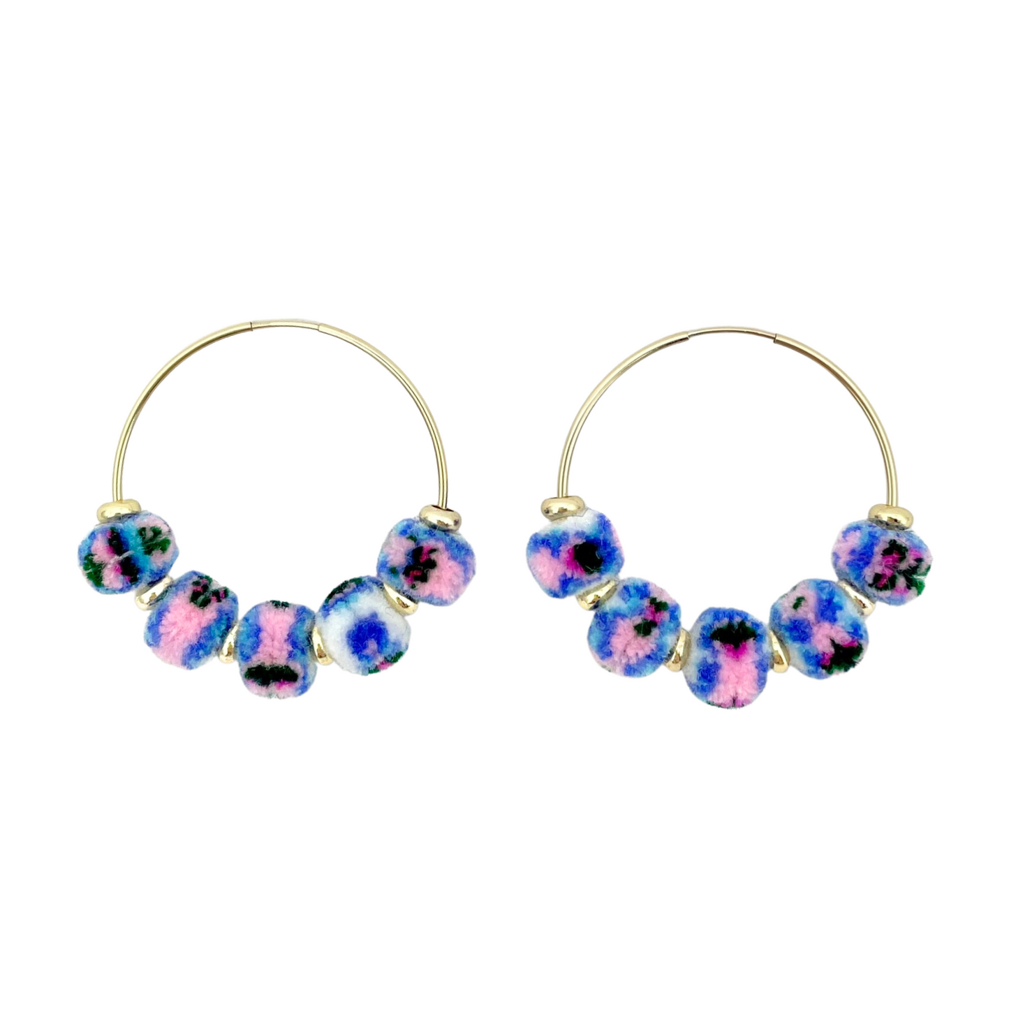 pom'd gold hoops in sèvres