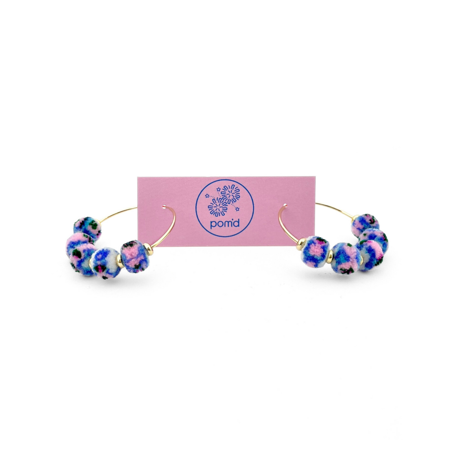 pom'd gold hoops in sèvres