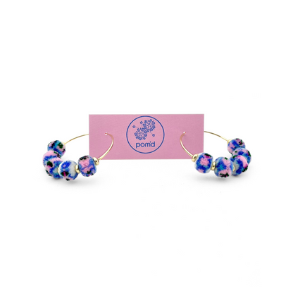 pom'd gold hoops in sèvres