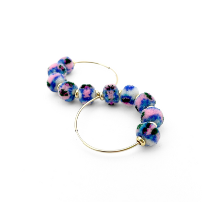 pom'd gold hoops in sèvres