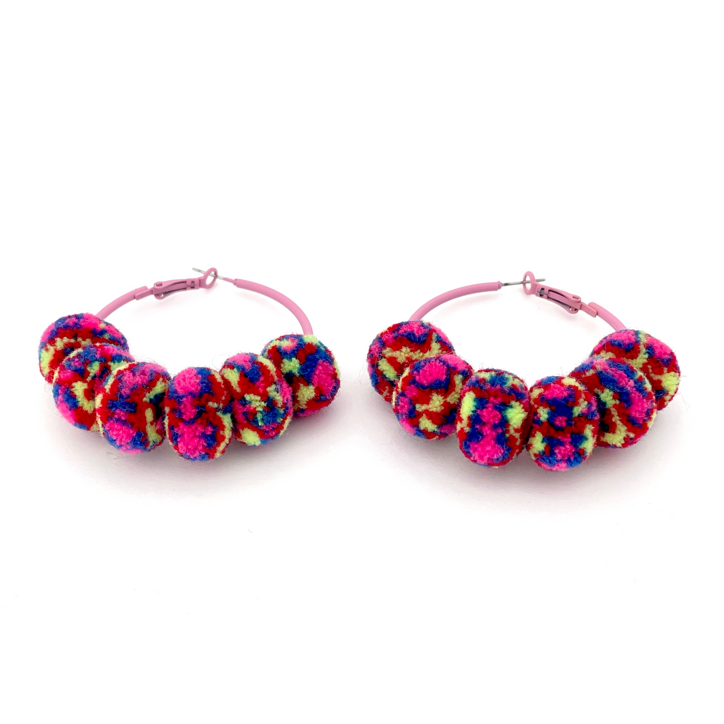 pom'd painted hoops in stardust