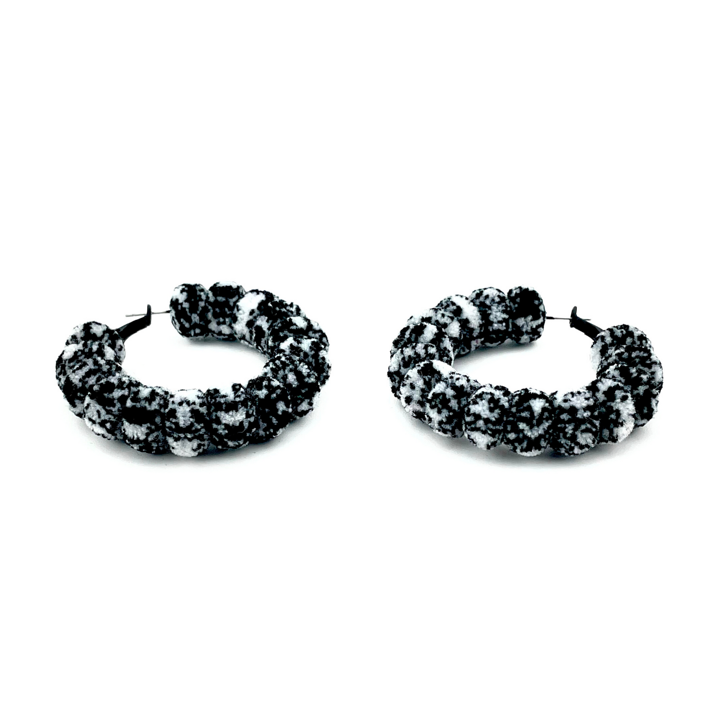 pom'd full painted hoops in marble