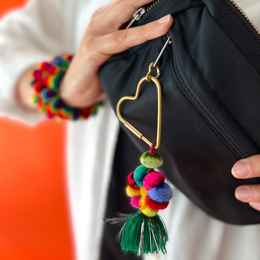 pom'd key chains