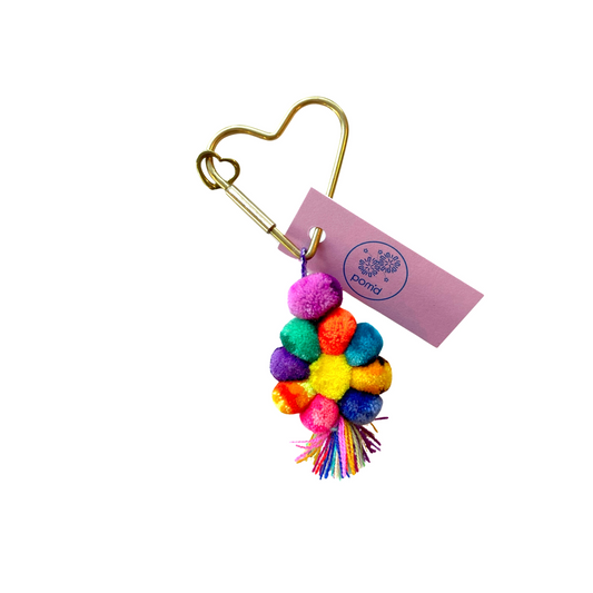 pom'd key chains