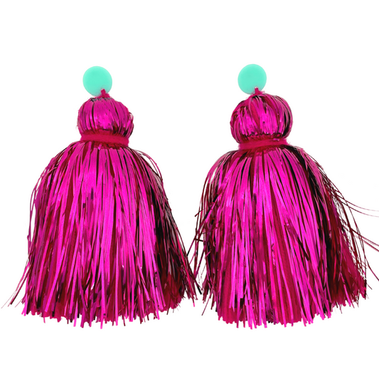 statement tassel earrings 