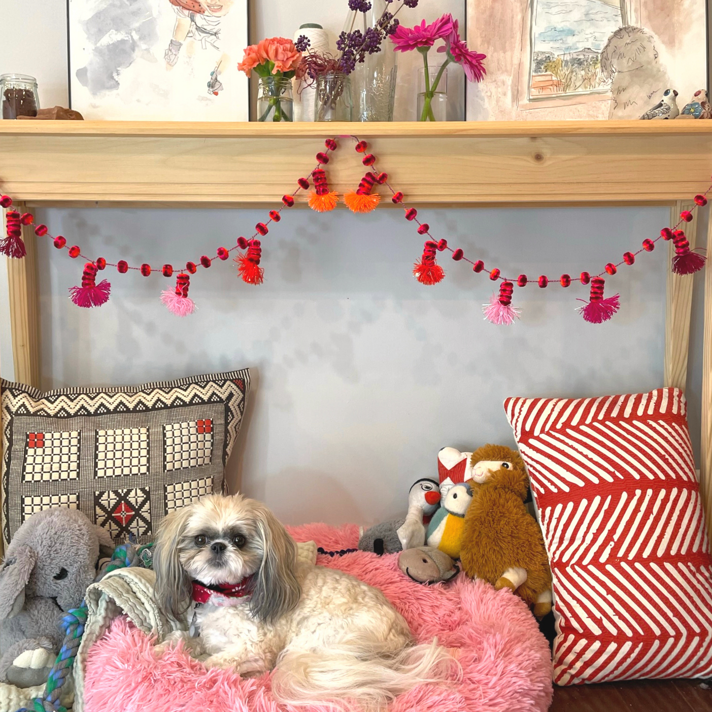 pom'd garland