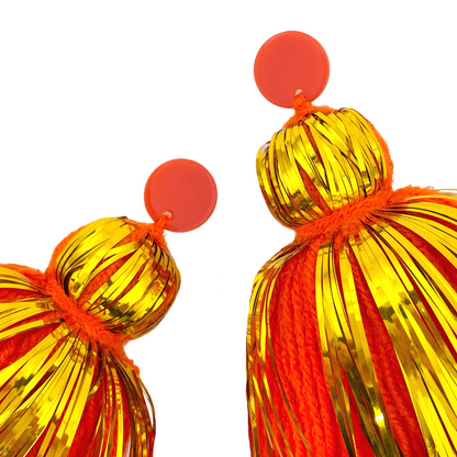 statement tassel earrings 