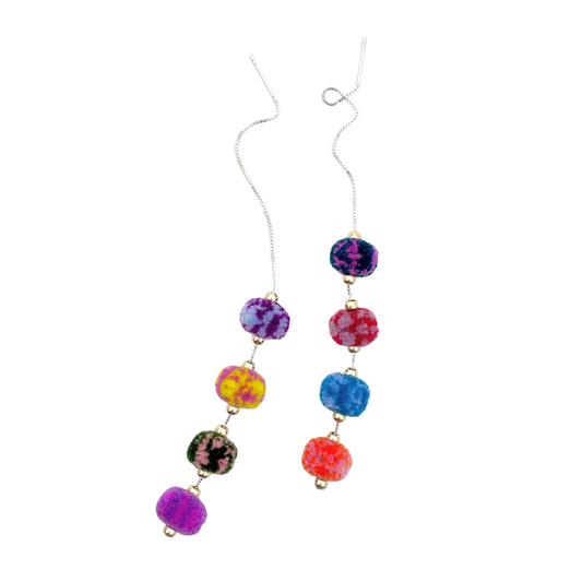 pom'd silver threaders in medley