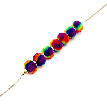 pom'd necklace in arcoíris